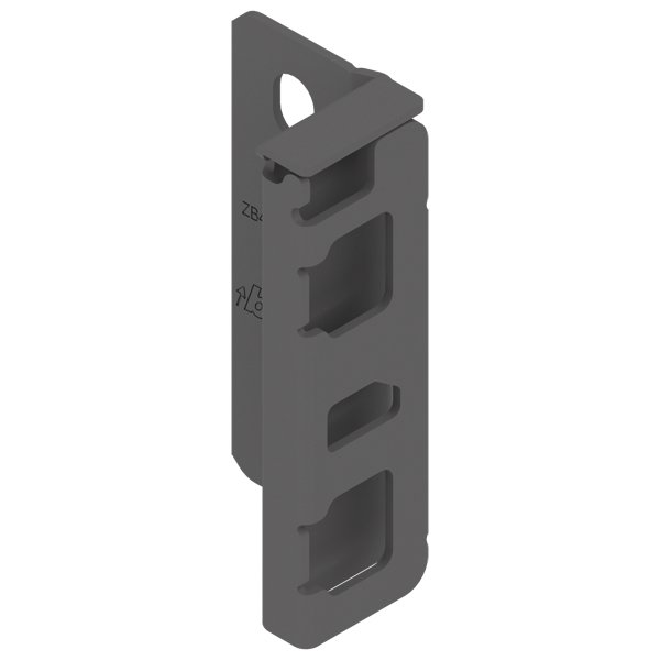 MERIVOBOX M Height (108mm) Orion Grey Chipboard Back Fixing (right)